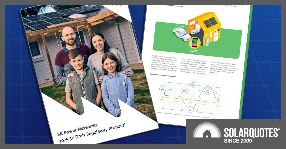 SAPNs regulatory proposal document for solar and EV integration