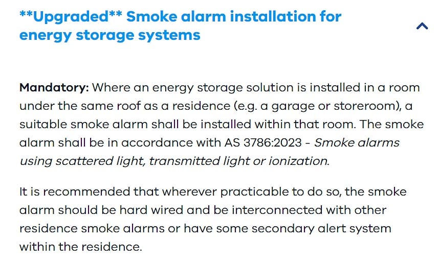 Solar Victoria smoke alarm requirements