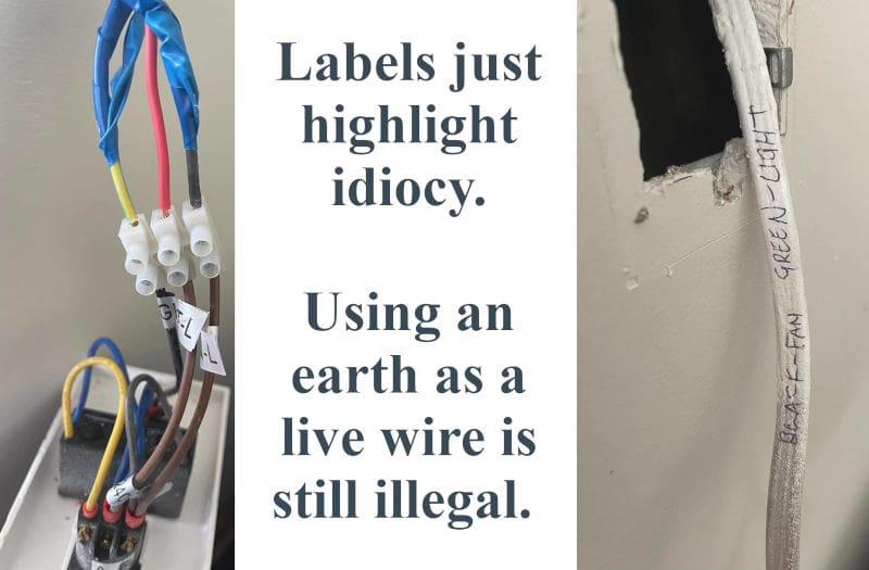 illegal wiring