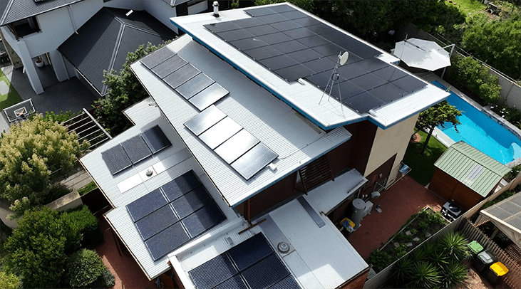 Roof full of solar