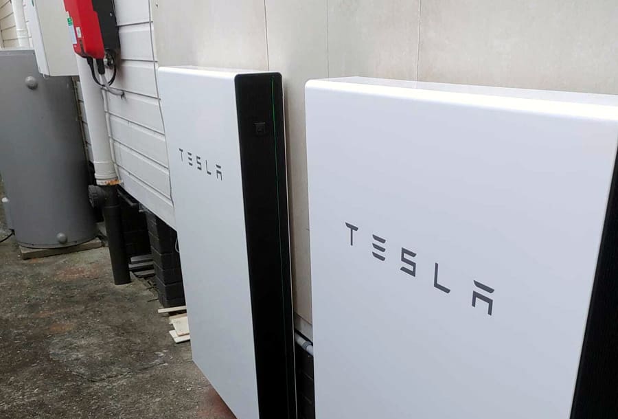 Joe's two Powerwalls