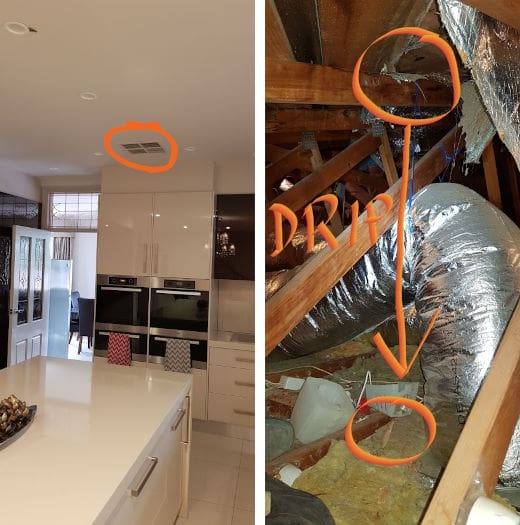 images for a leaking roof