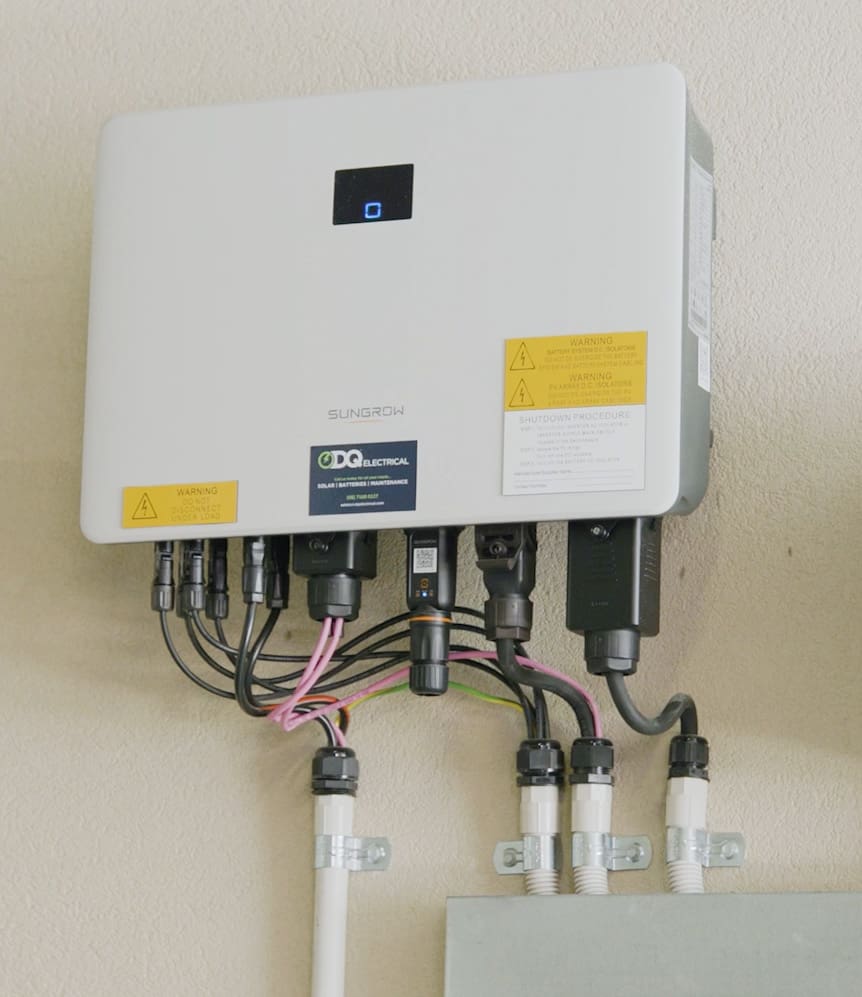 A hybrid Sungrow solar inverter