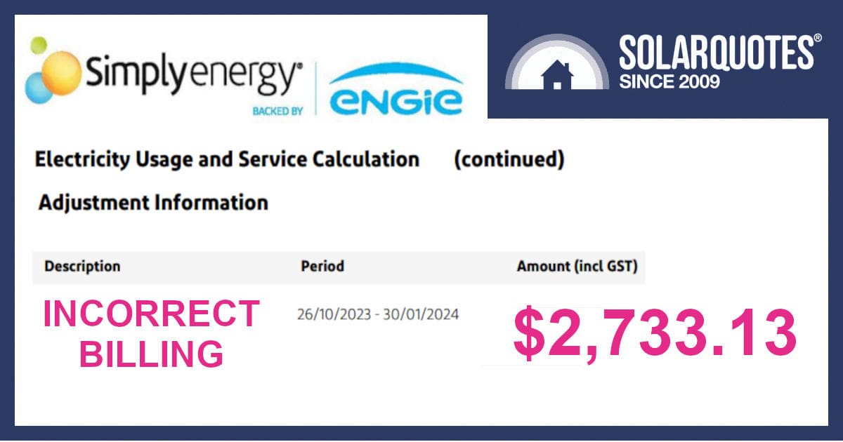 Simply energy gets the bill wrong