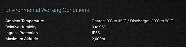 Energizer battery specs