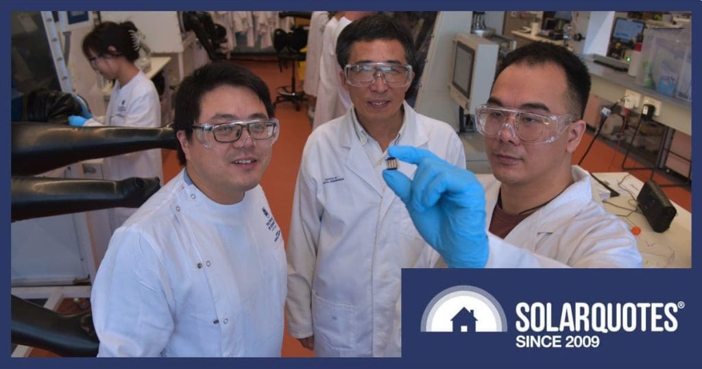 UQ Researchers Set New Perovskite Solar Cell Record