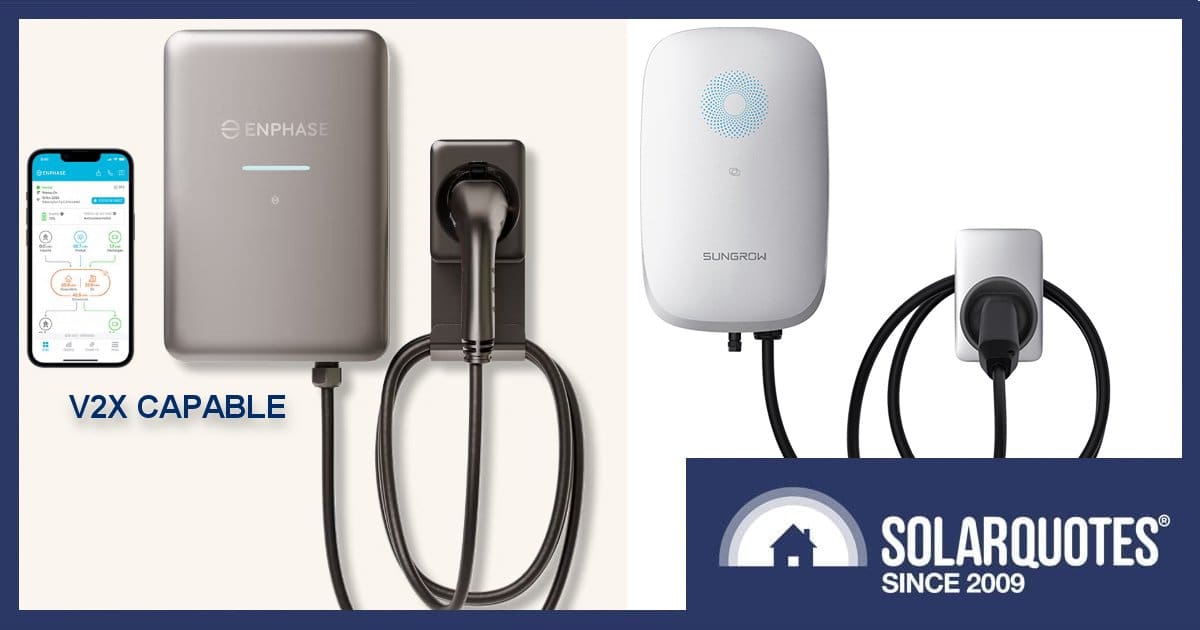 Sungrow AC22E-01 and Enphase IQ 2 EV chargers