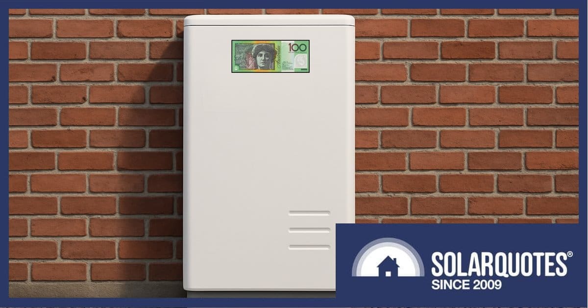 Home battery payback