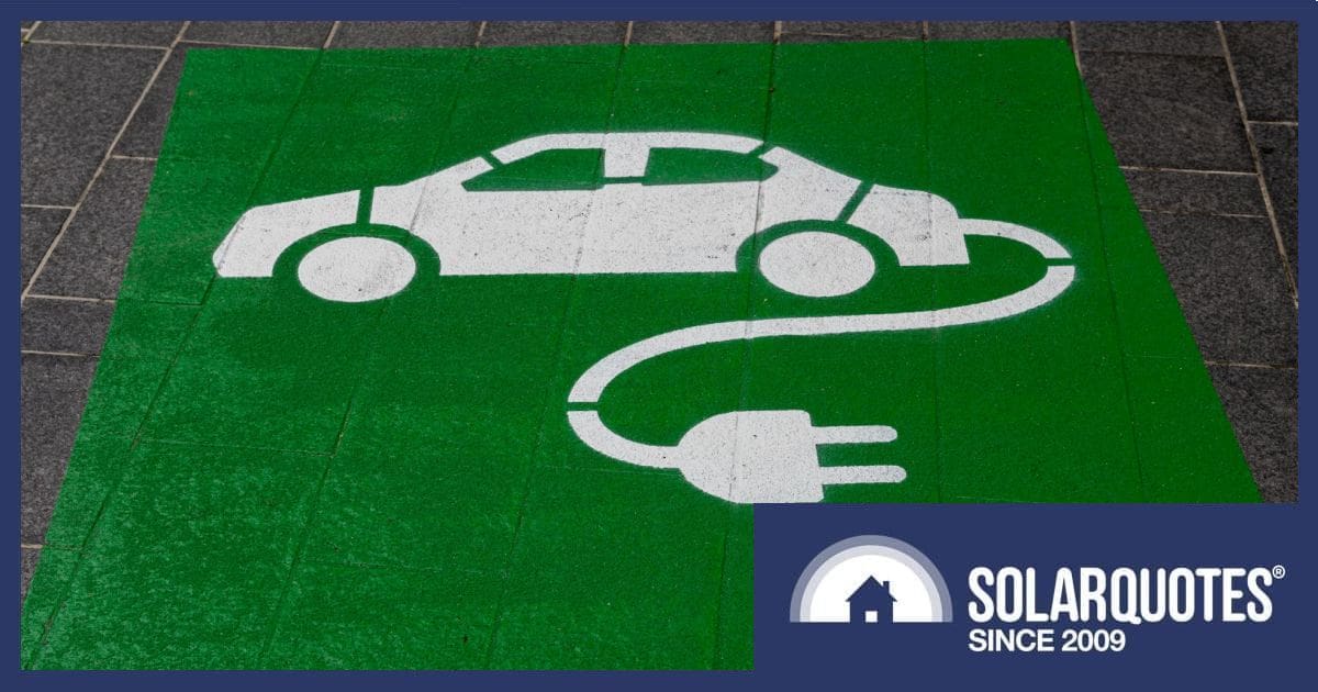 Electric vehicle public charging parking space.