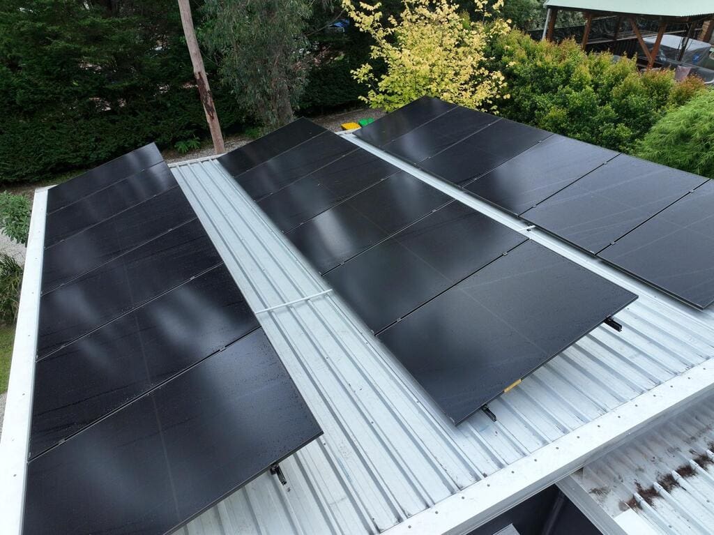All-black solar panels