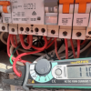 A battery undergoing testing