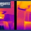 Thermal imaging of insulation gaps