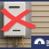 An instantaneous gas hot water heater