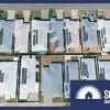 Home solar installations in an Australian suburb