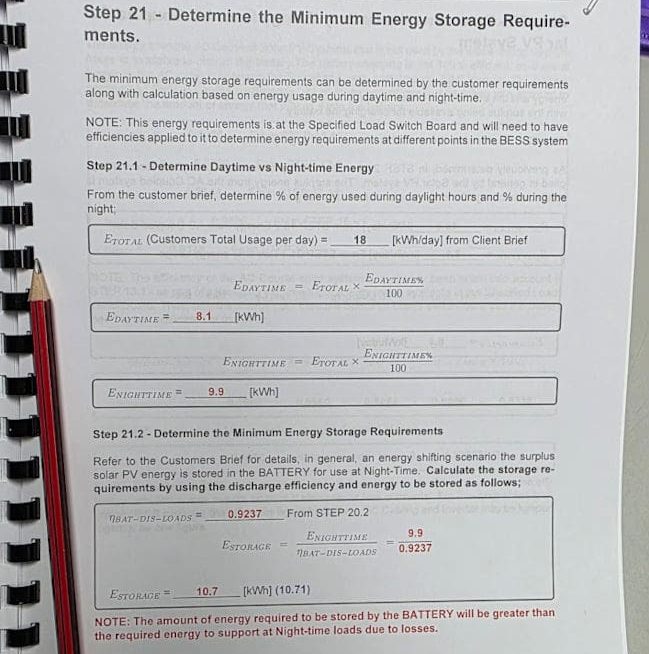 battery design criteria