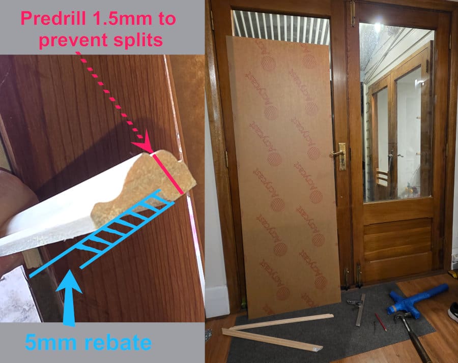 detail for installing secondary glazing