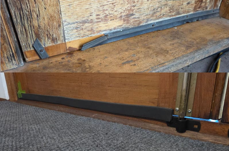 draught sealing doors