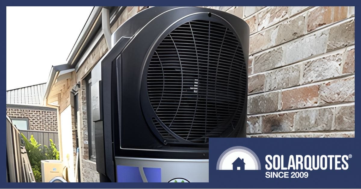 A hot water heat pump