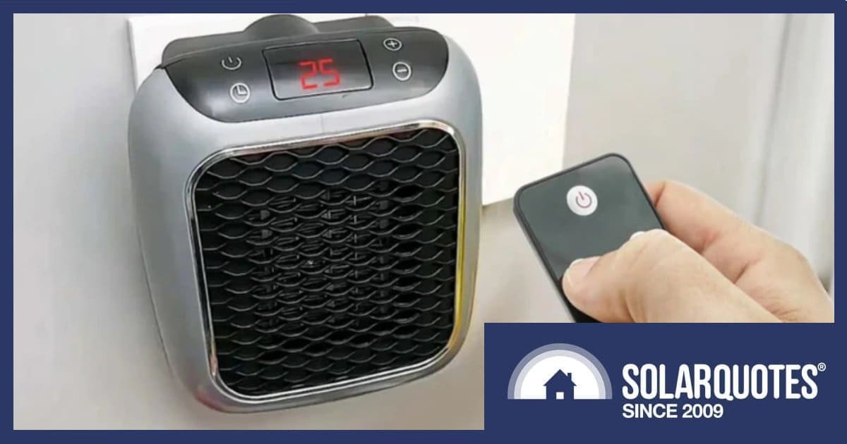 A plug-in mini heater