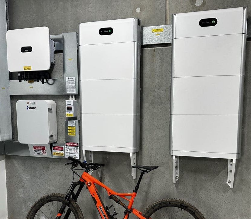 istore solar and battery system