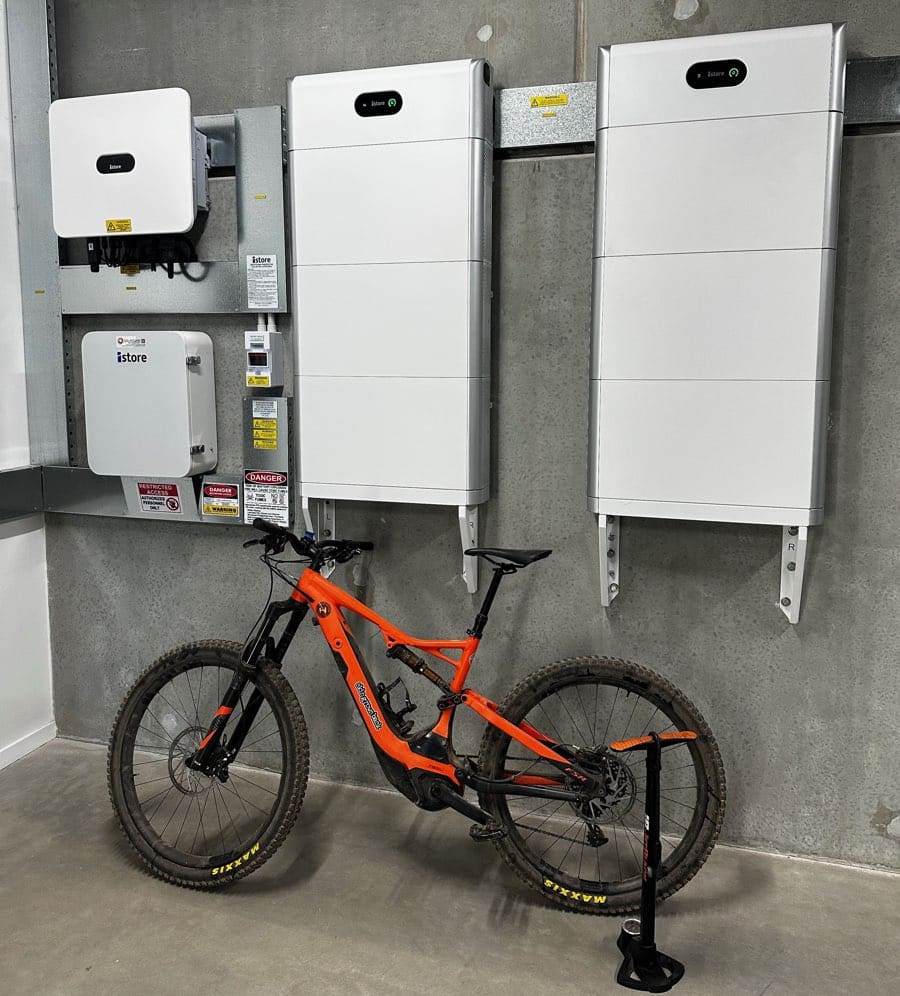 istore solar and battery system