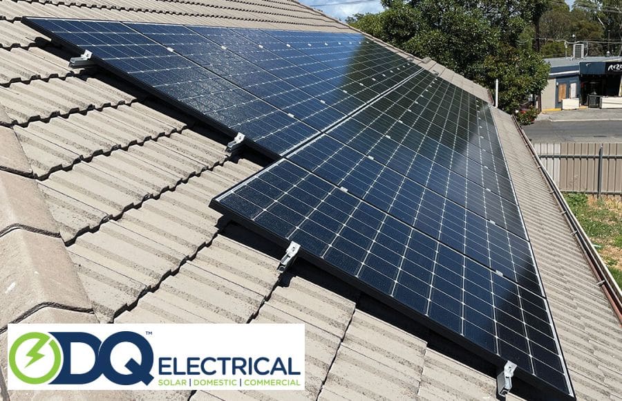 Example solar  installation - DQ Electrical