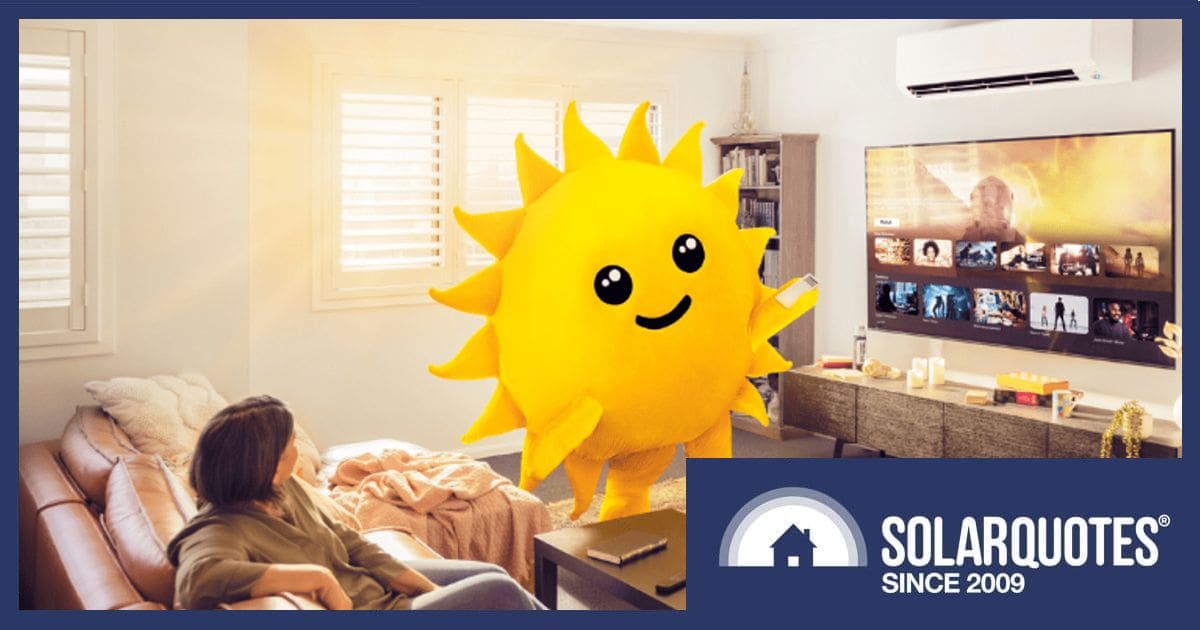 An apartment using solar energy