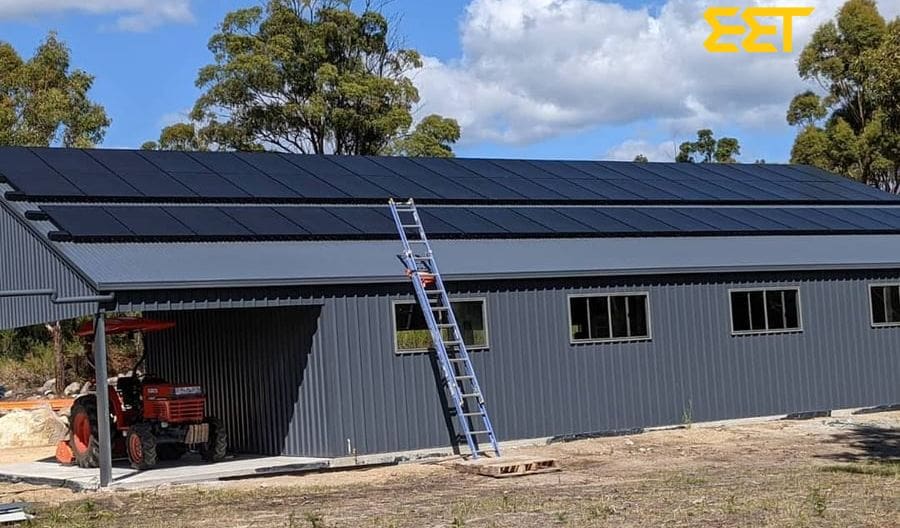 Example Expert Electrical solar installation