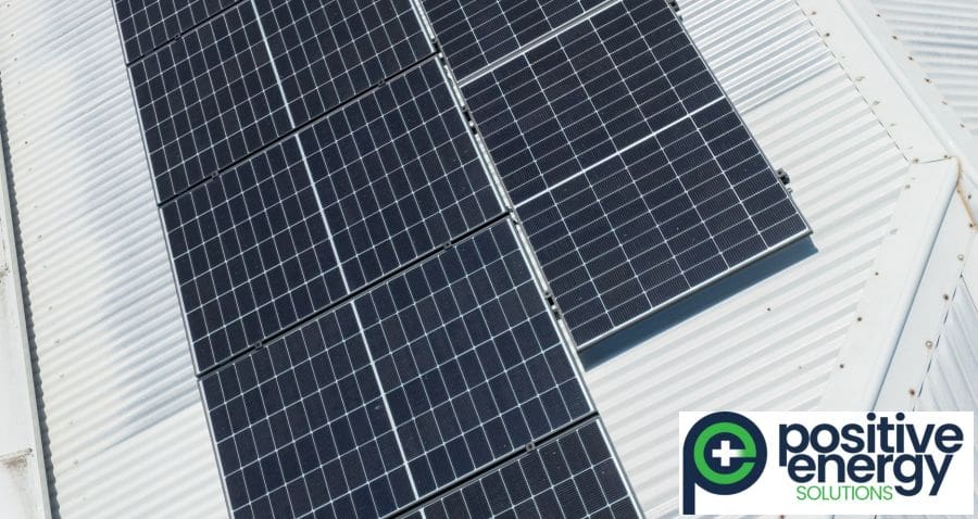 Example solar installation - Positive Energy Solutions 
