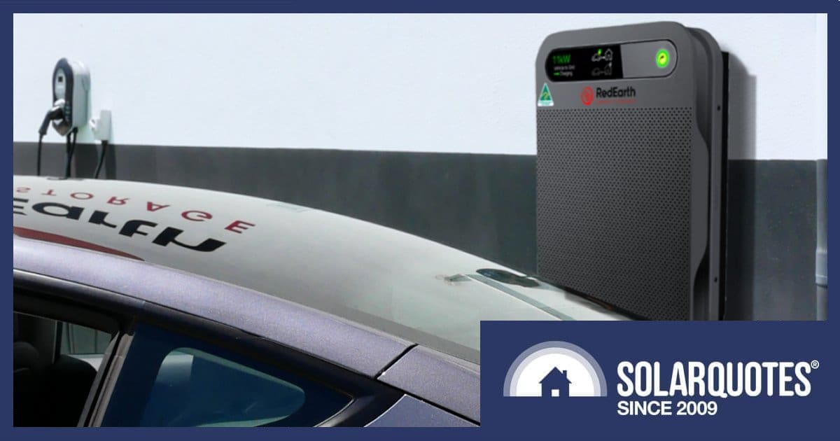 RedEarth bidirectional V2G EV charger