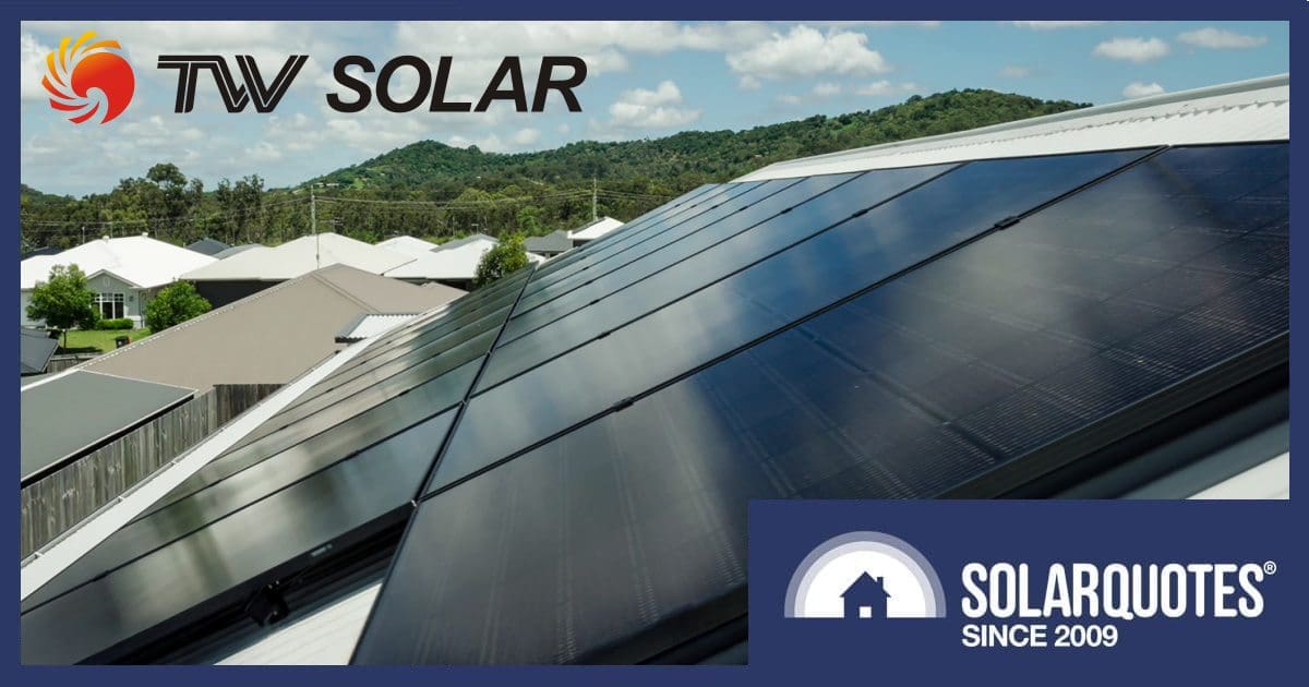 TW Solar TWMNH-48HE470 installation