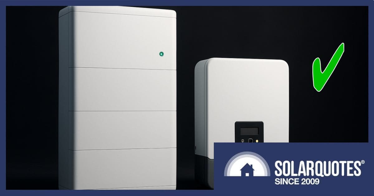 A home battery and hybrid solar inverter