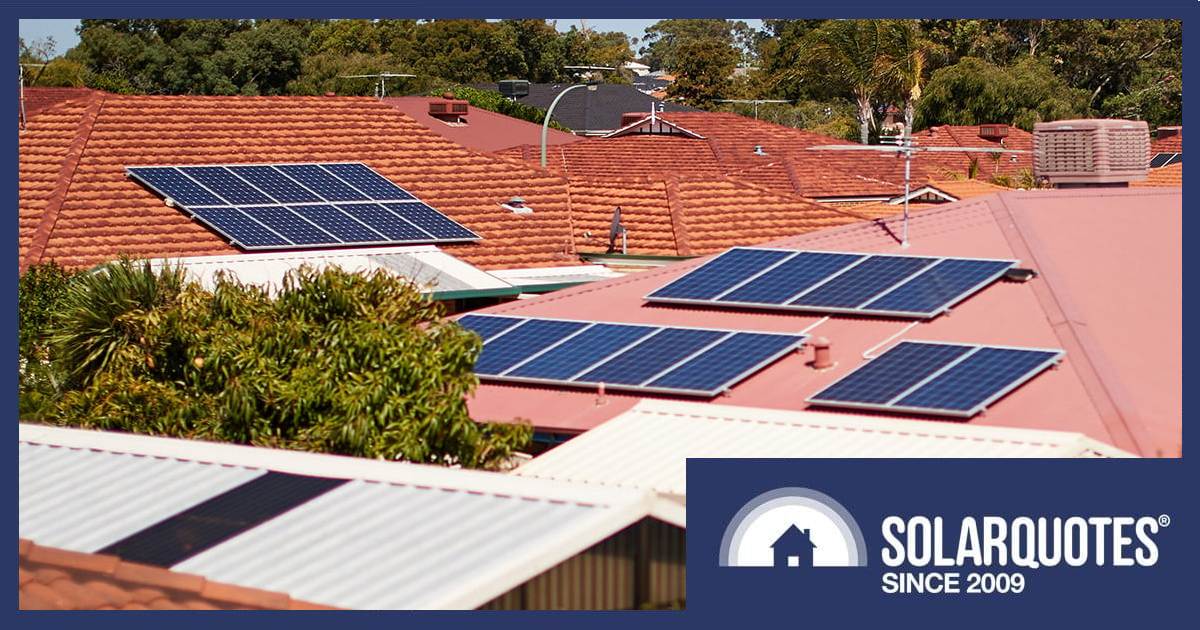 Rooftop solar power systems in Western Australia