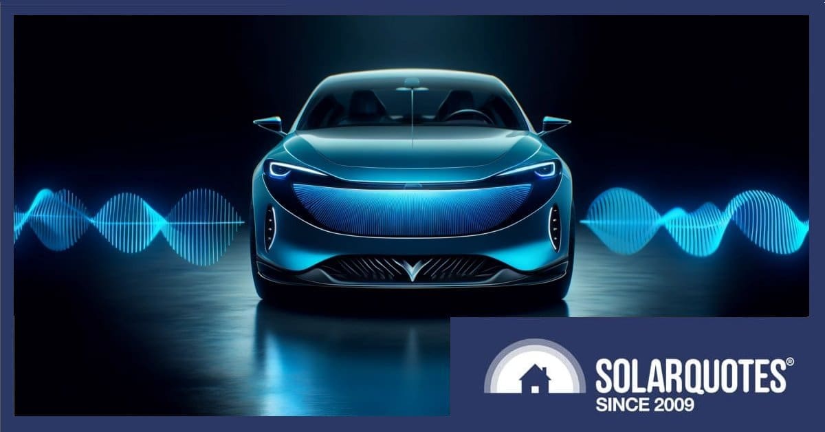 Electric vehicle with Acoustic Vehicle Alerting System (AVAS)