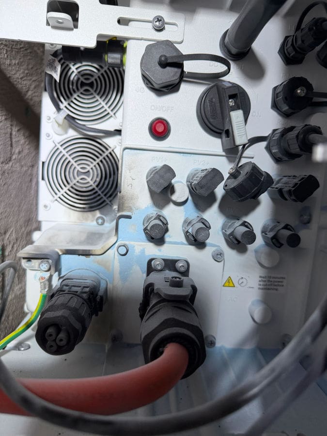 burnt Sigenergy inverter