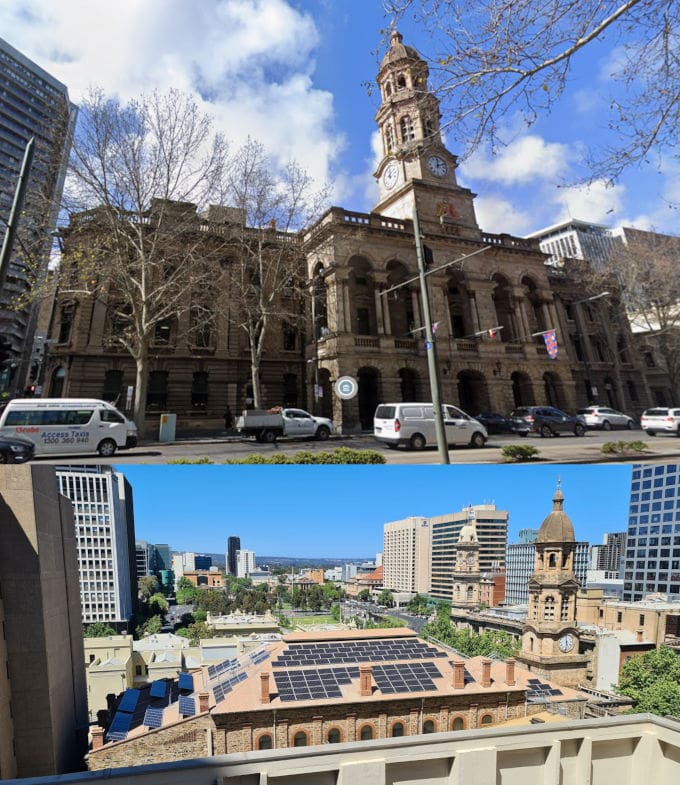 adelaide town hall solar