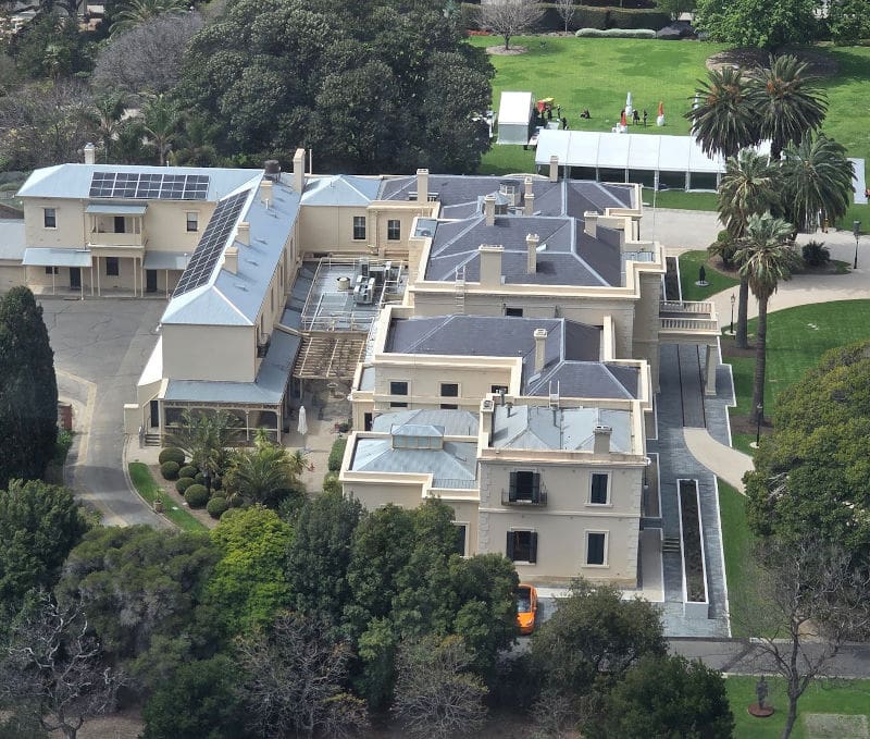 Government House in Adelaide