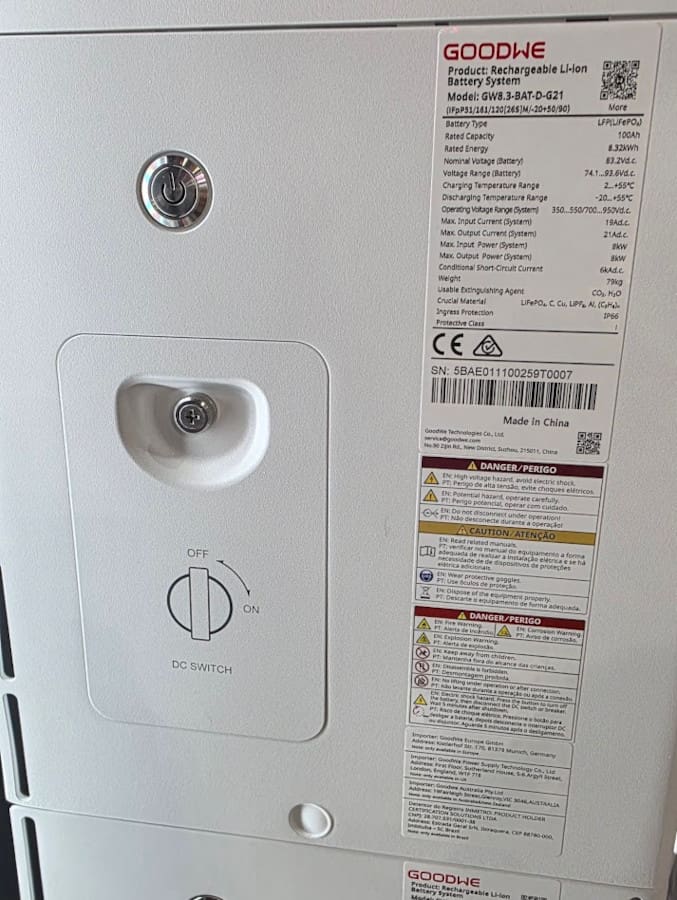 GoodWe stackable battery