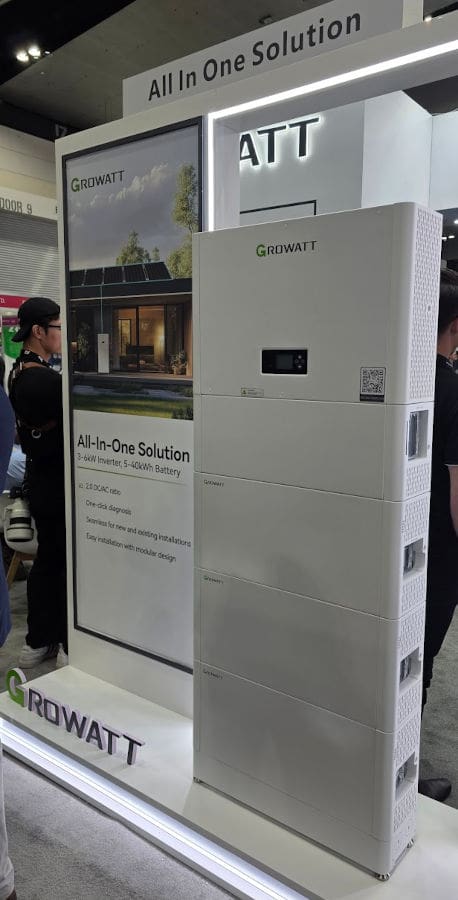 growatt solar battery