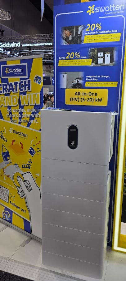 swatten solar battery