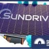 An Australian-made SunDrive solar cell.