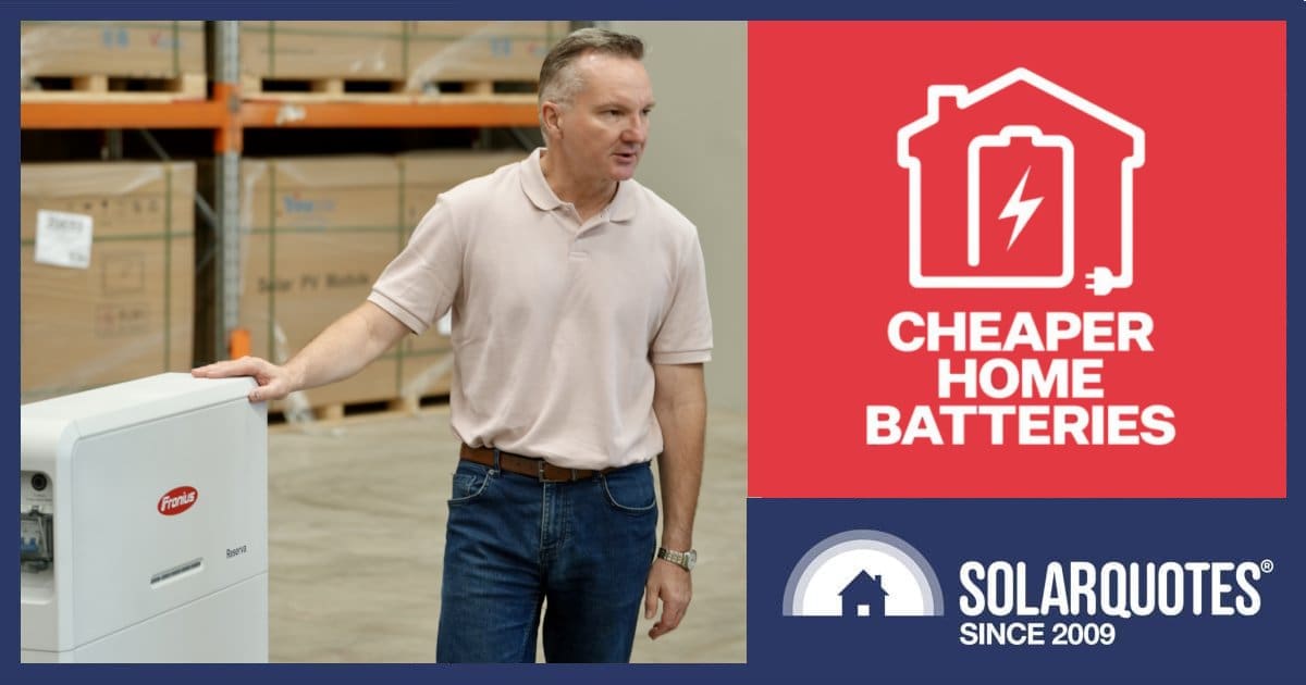 Chris Bowen - home battery rebates