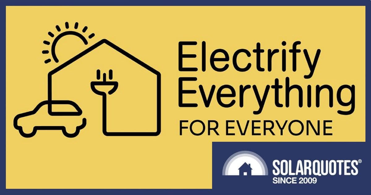 Rewiring Australia: Electrify Everything Loans Scheme