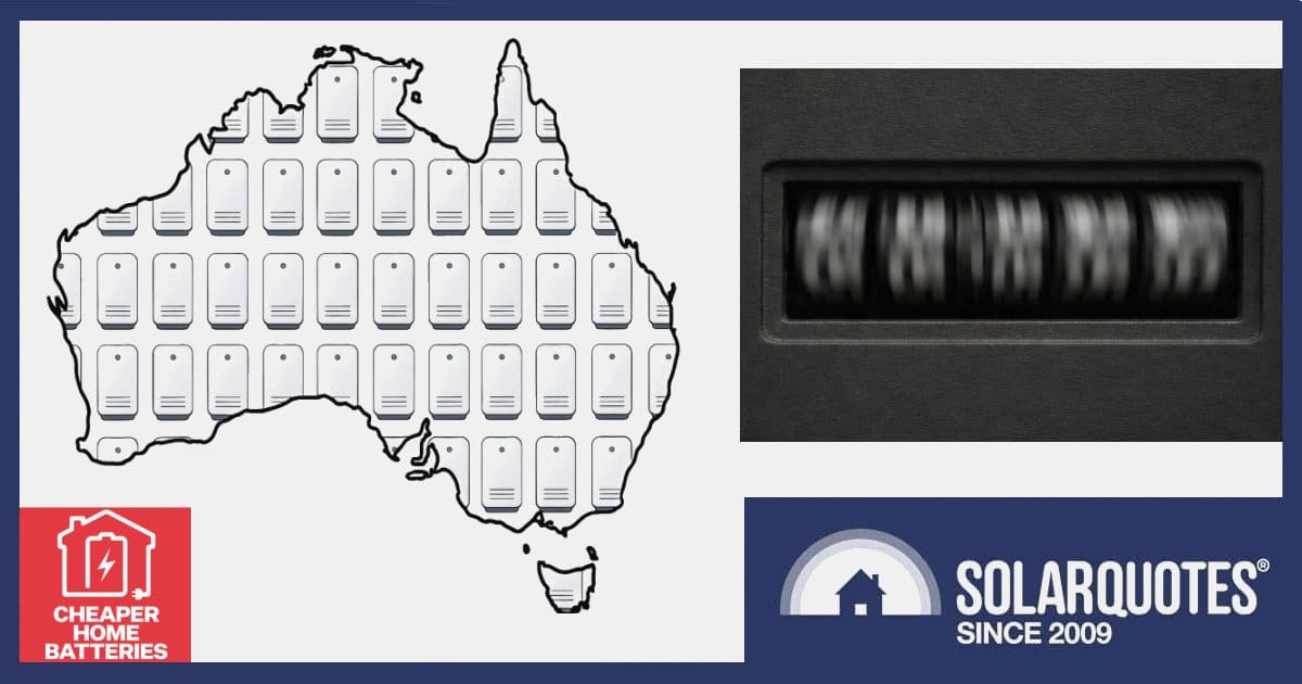 Home battery installations - 2025