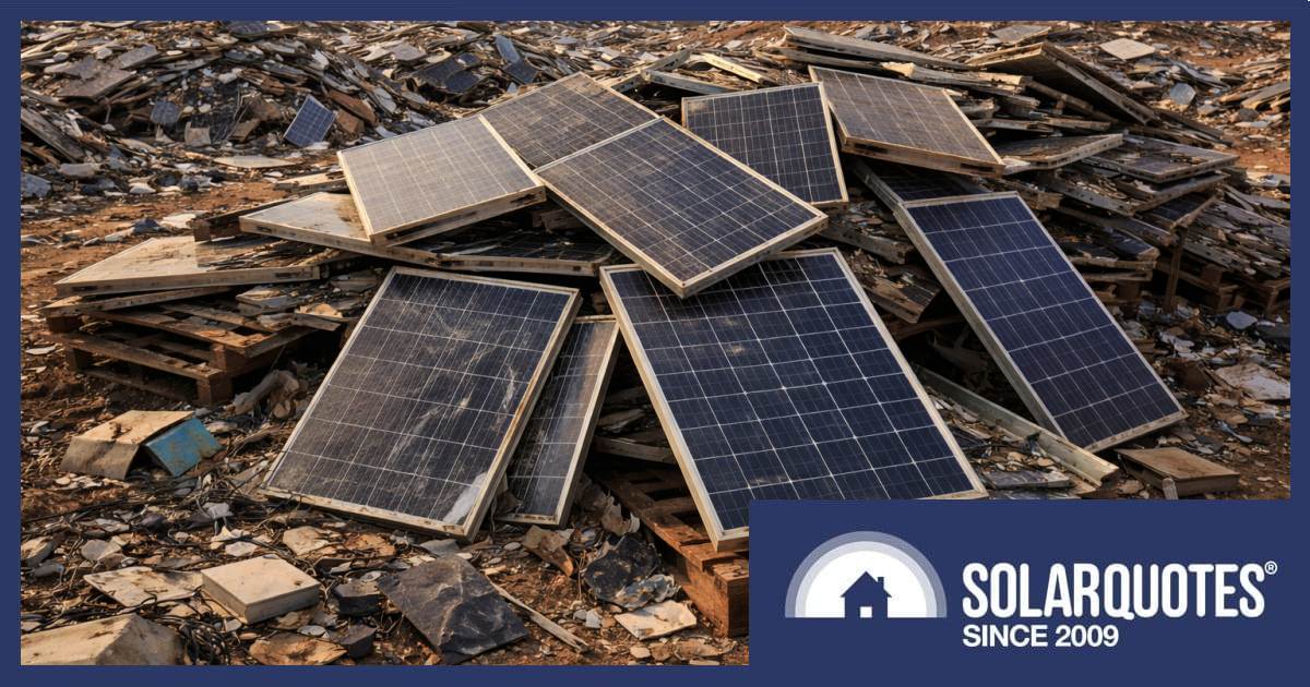Australia's National Solar Panel Recycling Pilot.