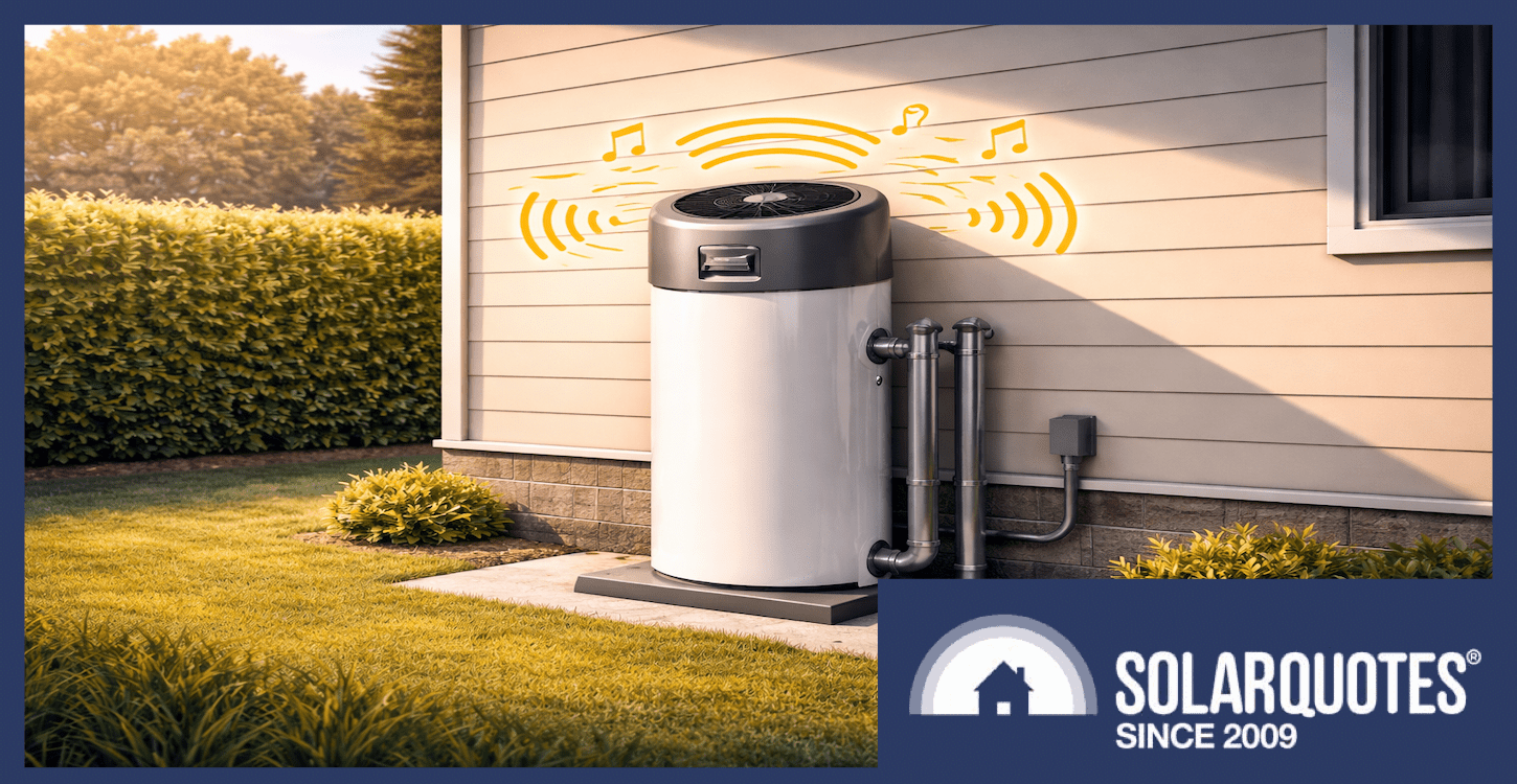 Hot water heat pump noise