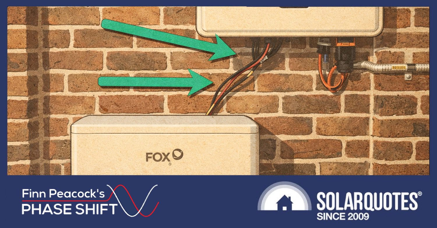 Battery wires left exposed