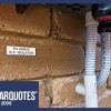 conduit and drain valve going in to inverter