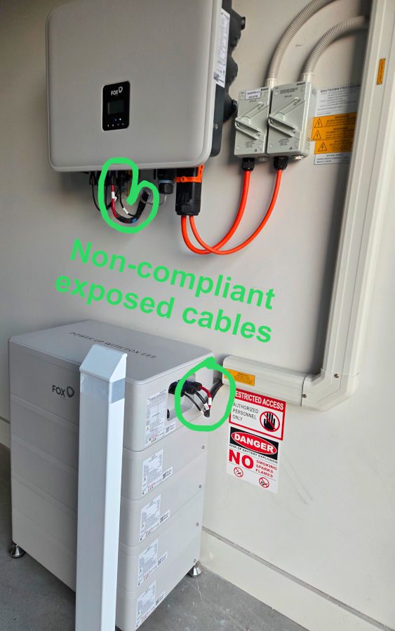 Fox ess hybrid solar battery inverter