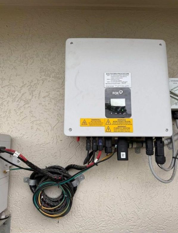 fox ESS battery hybrid solar inverter
